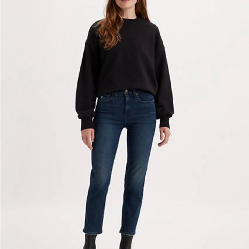 Levi 724 High Rise Cropped Women’s Jeans Size 30